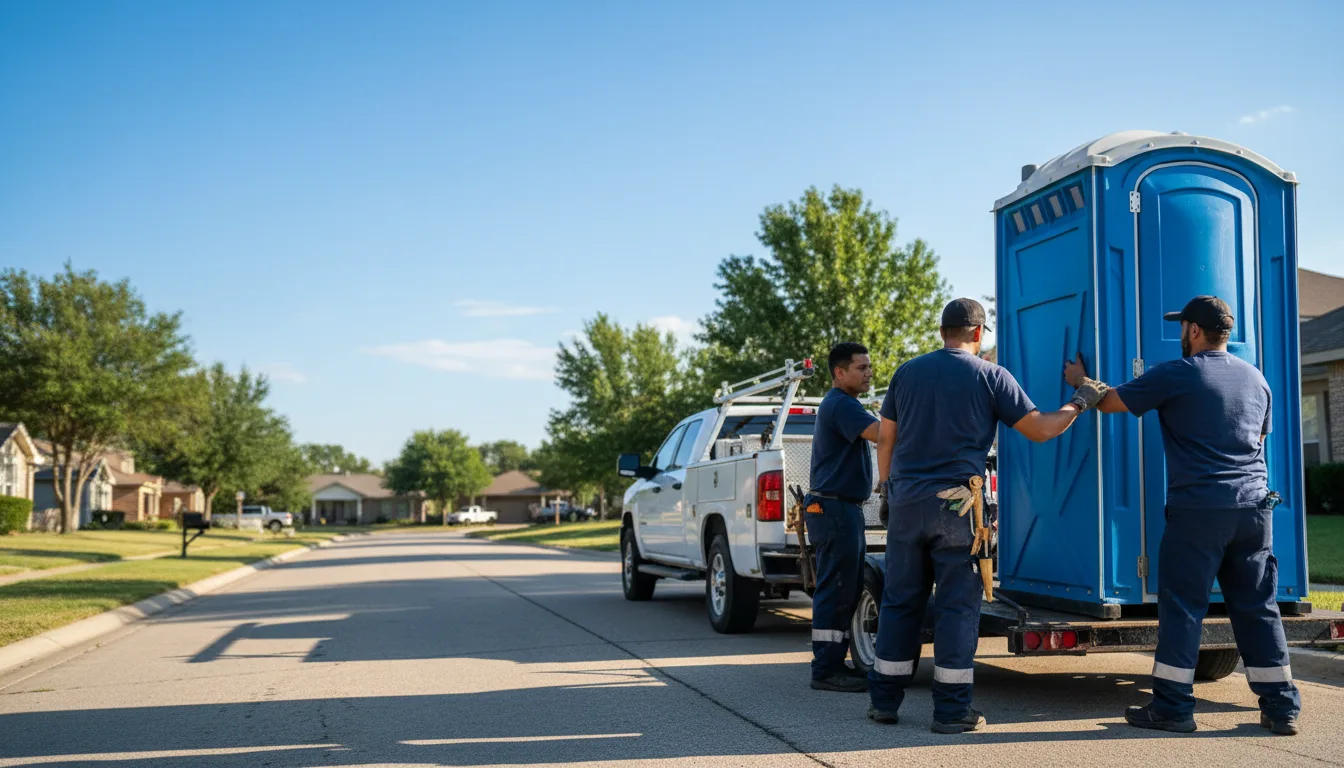 Portable Toilet Rental in Rose Hill, KS near me